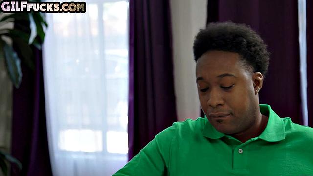 Big-titted GILF doggystyled by BBC lover