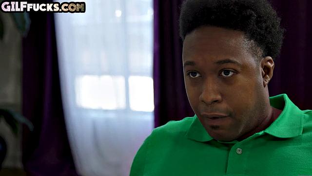 Big-titted GILF doggystyled by BBC lover