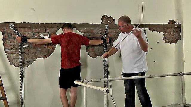 Olly Tayler Gets a Spanking from Sebastian Kane!