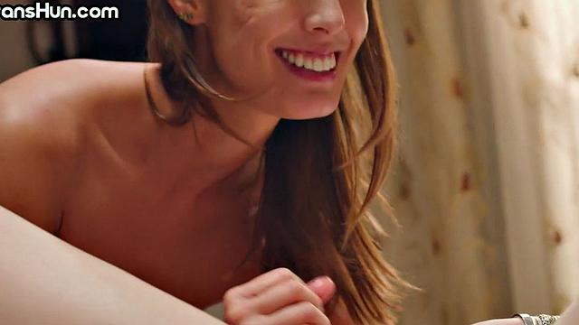 Big cock transgender fucks Asian in doggystyle