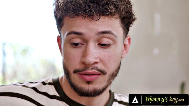 MOMMY'S BOY - Big Tits MILF Lexi Smith Rewards Stepson-In-Law With TITTY FUCKS & Deepthroat