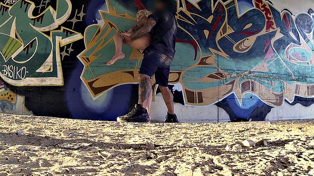 Slutty Brit Gets Facial from Cop