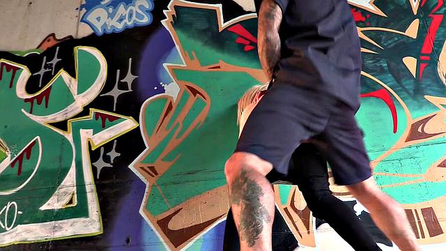 Slutty Brit Gets Facial from Cop