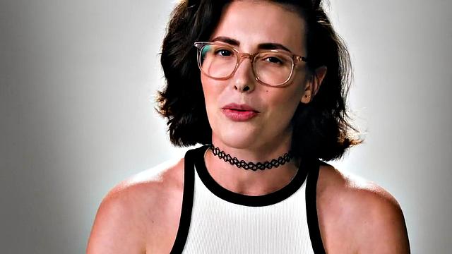 Cutie gently jerking pussy with fingers