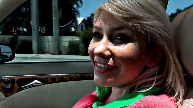 Get ready to swallow your own warm load in this hot POV car action