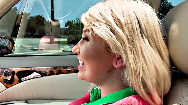 Get ready to swallow your own warm load in this hot POV car action