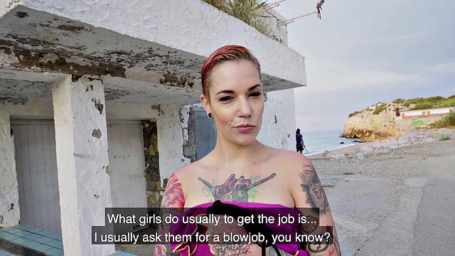 Be My Topless Tattooed Cover Girl