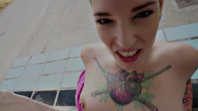 Be My Topless Tattooed Cover Girl