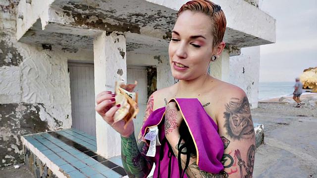 Be My Topless Tattooed Cover Girl