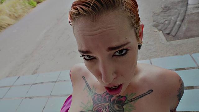 Be My Topless Tattooed Cover Girl