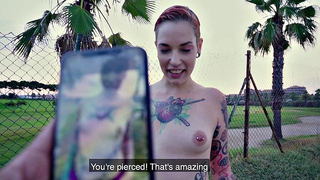 Be My Topless Tattooed Cover Girl