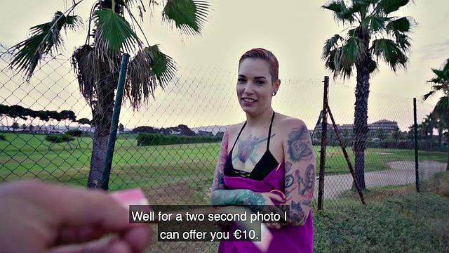 Be My Topless Tattooed Cover Girl