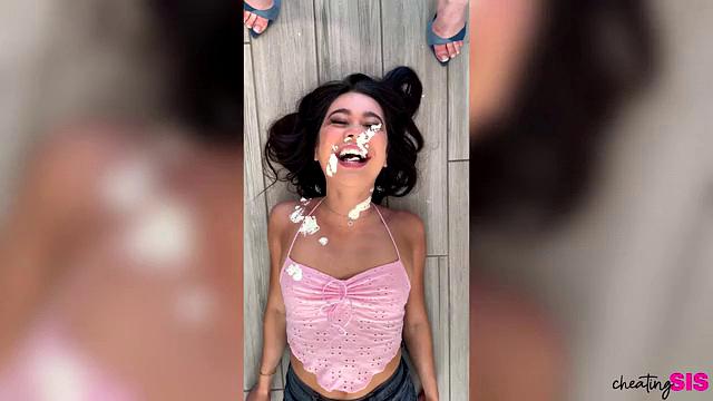 Stepsisters Facial Challenge - S2:E6