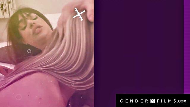 Hot Trans Nurse Catches EMT Jerking In Ambulance & Fucks - GenderXFilms