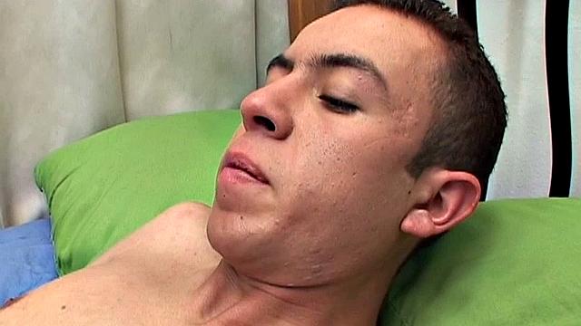 Latin twinks Miguel and Mauricio meet up and quickly decide they want a taste of each other's cock. In bed, the boys work on that goal and soon each is sucking the big uncut dick of the other.