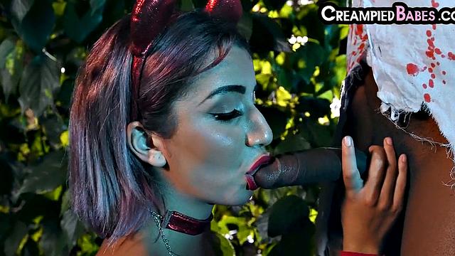 Big booty babe pussyfucked