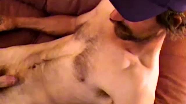 One of the local street dudes who stops by often, his craggly appearance and slow Southern drawl turn me on. He loves sucking more and more since this shoot, and he's very adept at it