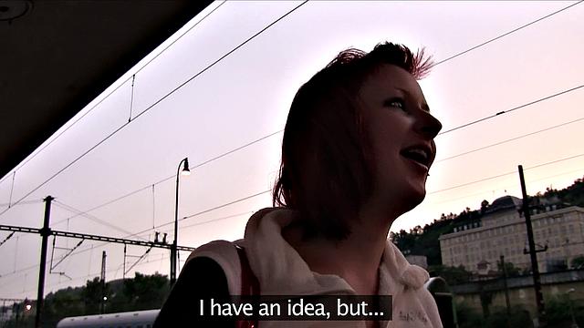 Redhead Gives Sloppy Blowjob And Fucks Someone