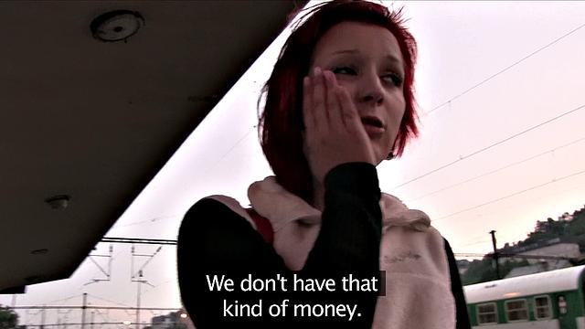 Redhead Gives Sloppy Blowjob And Fucks Someone