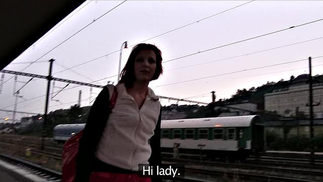 Redhead Gives Sloppy Blowjob And Fucks Someone