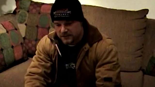 Shane is a big, cigar-smoking, hairy man, with a rough outdoors look. He works as a garbage man and is about to enter the Army. Enjoy as this muscular 28-year-old gets naked and strokes his hard cock.