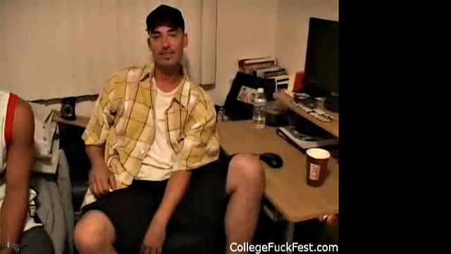 Blonde fucked in College Sex Party