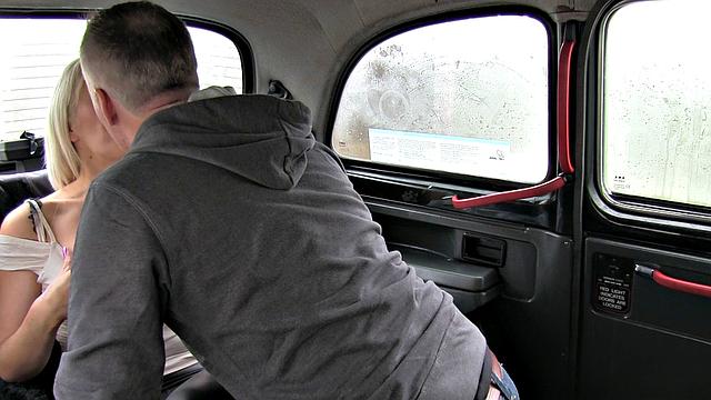 Busty Babe Goes Mad For A Big Cock, Cabbie Obliges