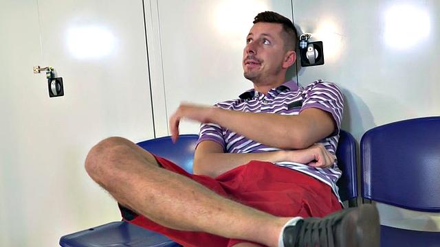 Hostel security scissoring MILF