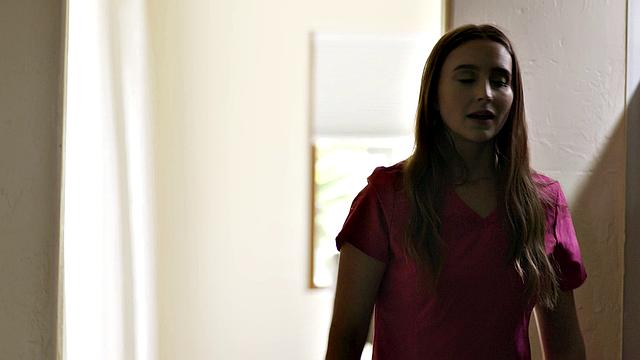 ADULT TIME - Stunning Nurse Laney Grey Comforts Grieving Bunny Madison With Her Tongue!