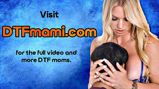 Curvy auburn cockriding on stepson