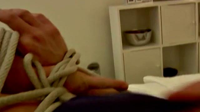 Muscle Stud Tied Up Hard - Derek Pain