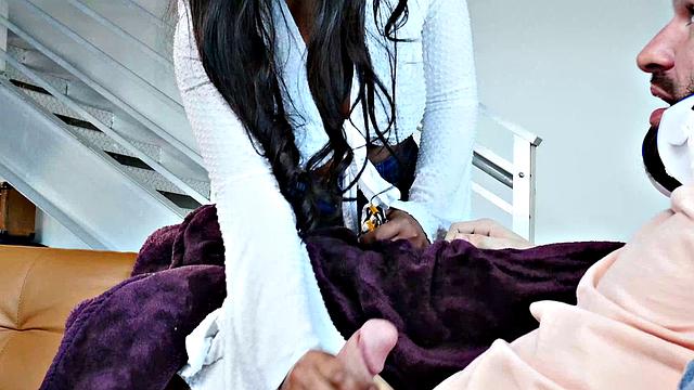 Lily Starfire makes Peter pay for his welcome