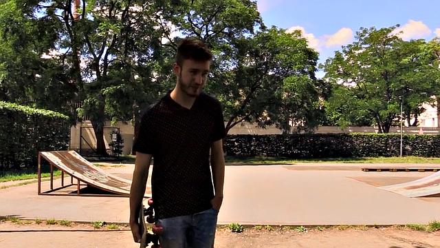 European stud picked up and POV public fucked outdoor