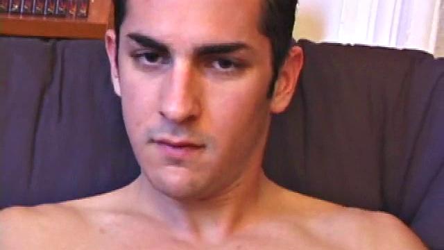 Kicked back in a chair, Devon Hart takes off to reveal an amazingly toned body and big dick. After lubing up and rubbing his package for a while, Devon really gets going as he tucks his leg back and fingers his ass.