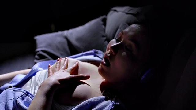 Asian babe gives rimjob and cocksucking, then gets fucked