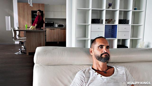 Roommate's GF Walks In On Me Pleasuring