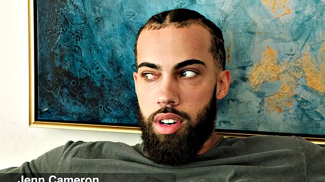 Jenn starts cleaning up and ends up with a messy facial