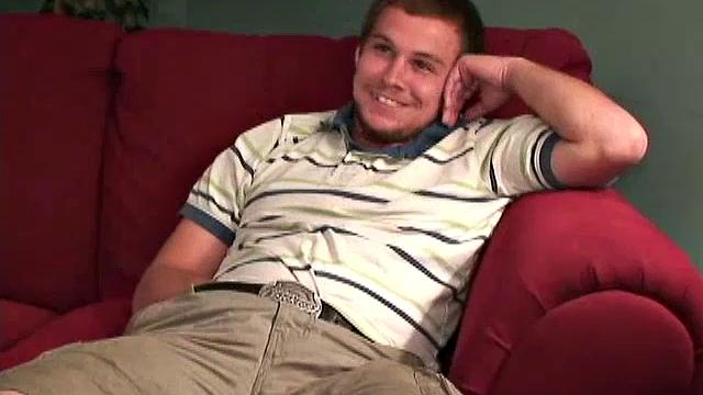 My old friend Robert wanted to bring his straight friend Brian over for a session. There is no sex between the two, but Brian agreed to do a side-by-side.