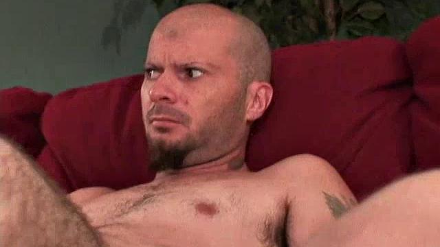 My old friend Robert wanted to bring his straight friend Brian over for a session. There is no sex between the two, but Brian agreed to do a side-by-side.