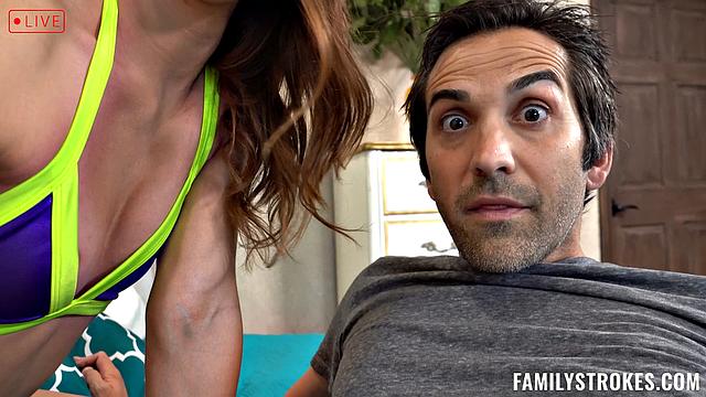 Mackenzie Mace attempts to steal exercise equipment from the store, but Jack stops her