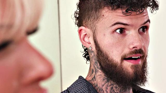 Big-titted racy TS babe gets her asshole pounded by BF