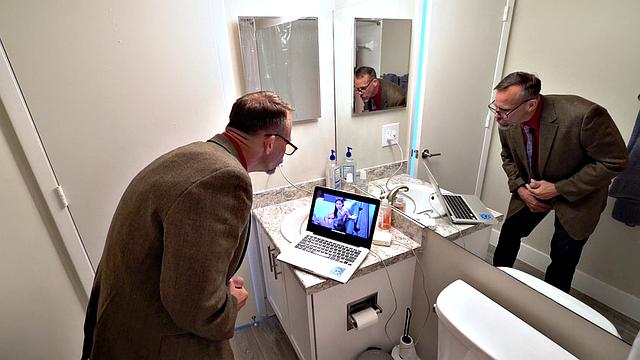 Step-grandpa Discovers the Internet