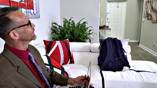 Step-grandpa Discovers the Internet