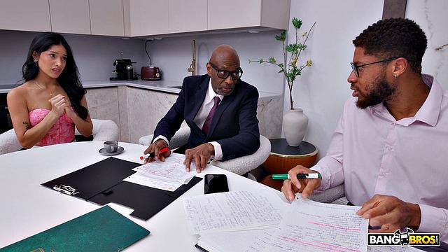 Two Professors, One Girl