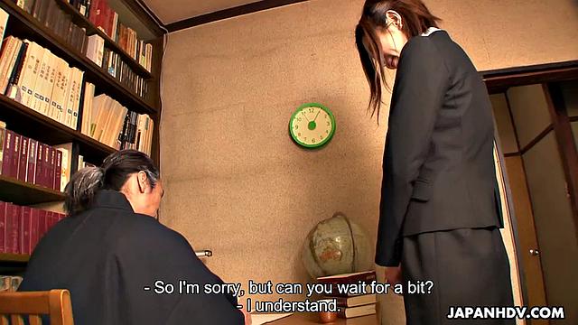 Office lady gets fucked in a private home