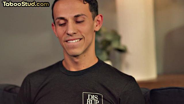 Cumthirsty twunk gets doggystyled by BF