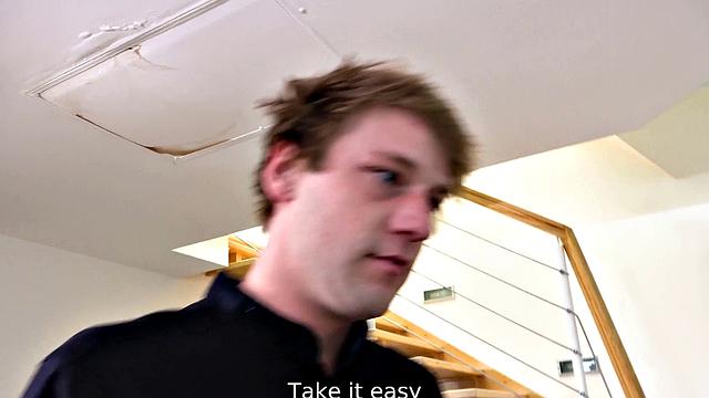 HUNT4K. Smart girl with big titties makes cuckold out of her husband