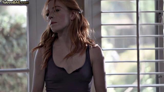 Petite babe bounces on lover's dick