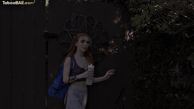 Petite babe bounces on lover's dick