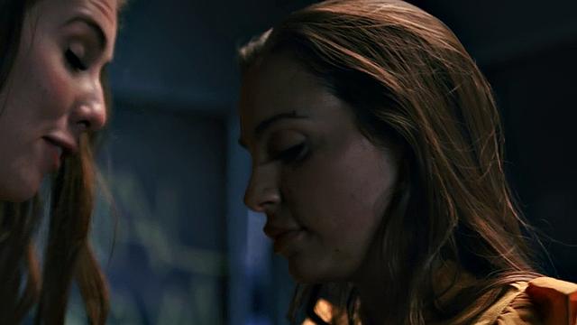 Lesbian passionate sex of 2 hot babes in classroom